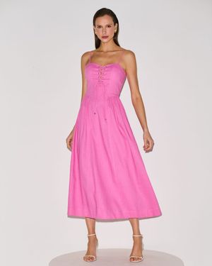 Vestido Midi Bojo Amarração