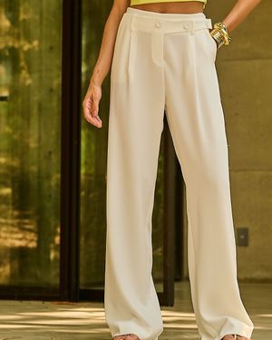 Calça Wide Cos Assimetrico