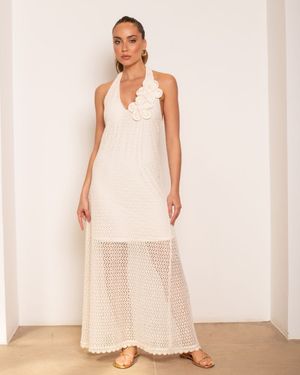 Vestido Longuete Frente Unica