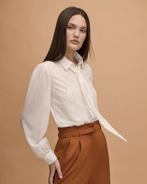 Camisa Manga Longa Gola Removivel