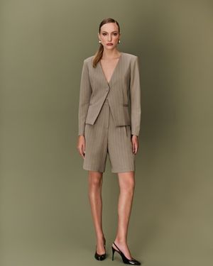 Blazer Decote Profundo