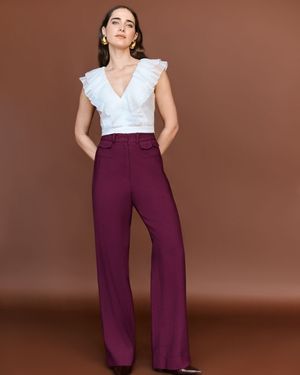 Calça Reta Mini Bolso