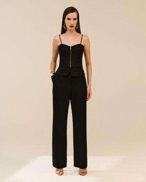 Top Alças Peplum 