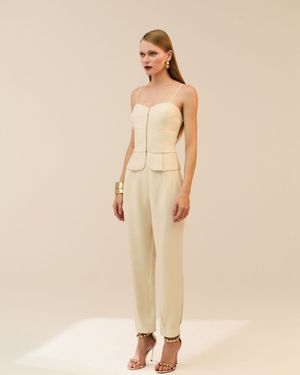 Top Alças Peplum 