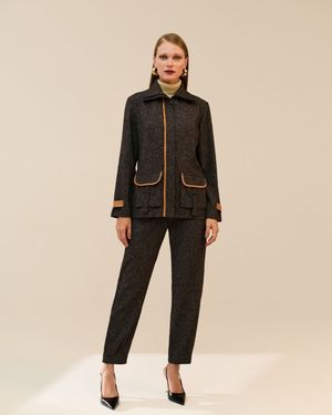 Conjunto Parka e Calça Reta