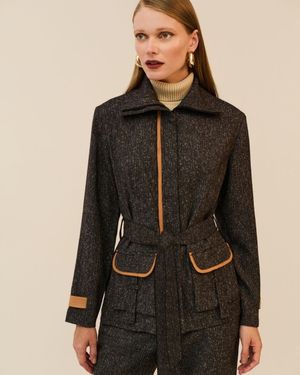 Conjunto Parka e Calça Reta