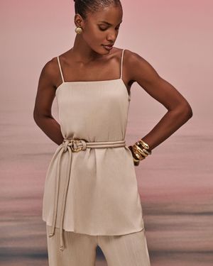 Conjunto Top de Alças e Pantalona