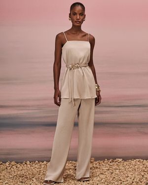 Conjunto Top de Alças e Pantalona