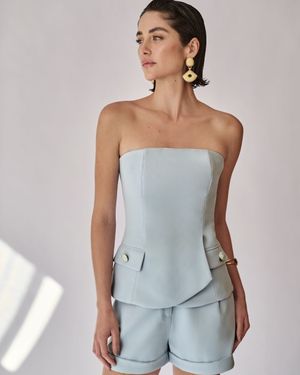 Conjunto Top Tomara que Caia e Short