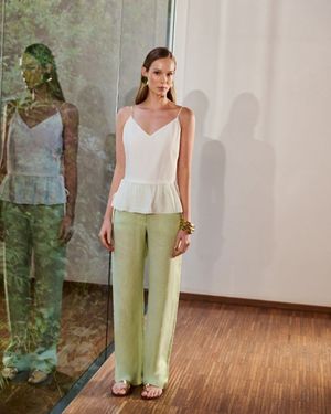 Top Alças Peplum