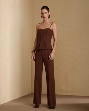 Calça Lapela Dupla 