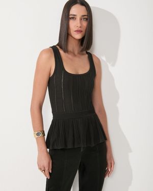 Top de Alça Peplum