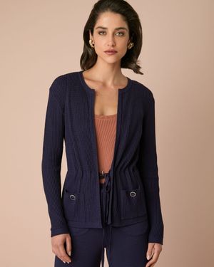 Conjunto Parka e Calça Reta Bolsos