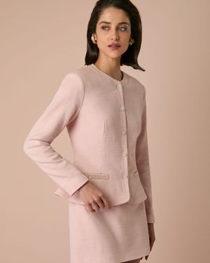 Casaqueto Manga Longa Peplum 