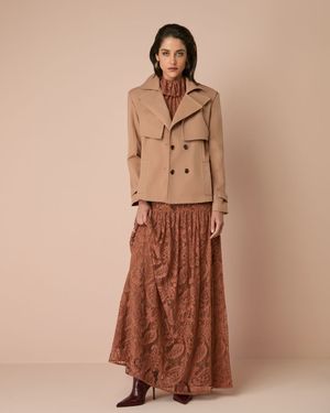 Vestido Maxi Gola Jabour