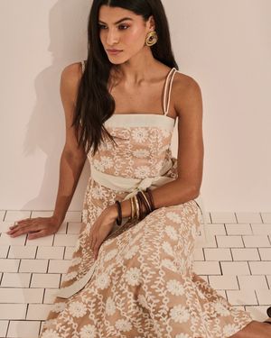 Vestido Midi Telado