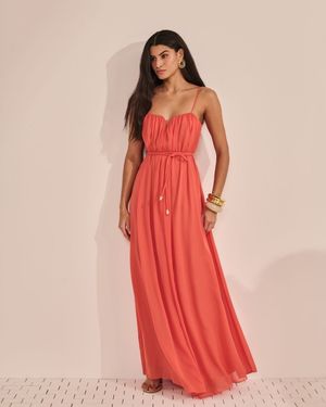 Vestido Maxi Bojo com Aro