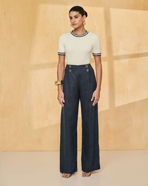 Blusa Tricot Detalhe Tresse