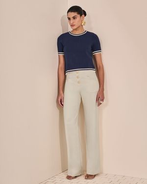 Blusa Tricot Detalhe Tresse