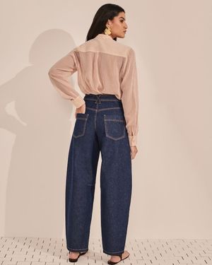 Camisa Manga Longa Listrada Bolso Cargo