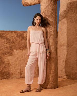 Conjunto Alongado e Calça Ballon