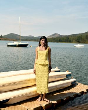 Vestido Maxi Midi Chochê 