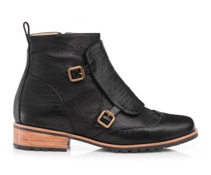 Bota Catarina - Preto | salto baixo 2cm