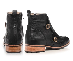 Bota Catarina - Preto | salto baixo 2cm