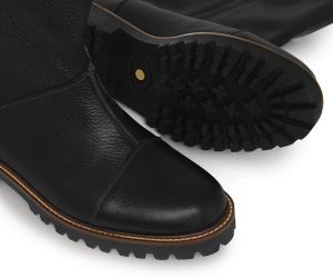 Bota Nise - Preto | salto baixo 2cm