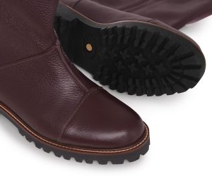 Bota Nise - Café | salto baixo 2cm