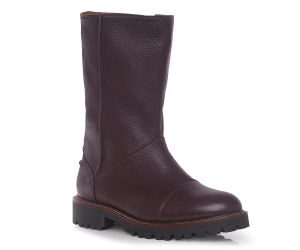Bota Nise - Café | salto baixo 2cm
