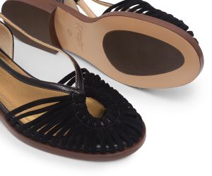 Sandália Patu Baixa | Preto | salto baixo 2cm