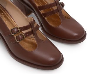 Scarpin Julia - Café | salto medio 5.5cm