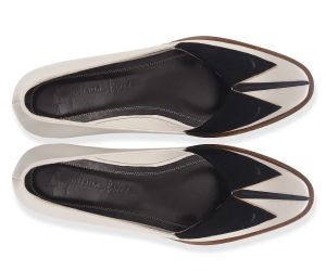 Sapatilha Dora -  Off White | salto baixo 2.0cm