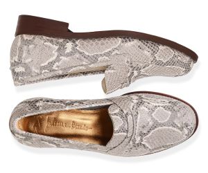 Mocassim Julie | Cobra Cinza