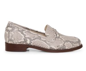 Mocassim Julie | Cobra Cinza