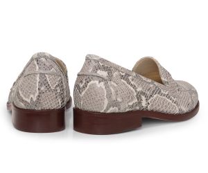 Mocassim Julie | Cobra Cinza