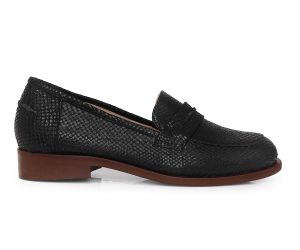 Mocassim Julie | Cobra Preto