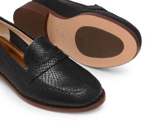 Mocassim Julie | Cobra Preto
