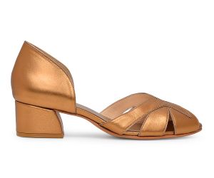 Teresa - Ouro Velho | salto grosso 4.5cm