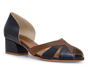 Teresa - Marinho | salto médio 4.5cm