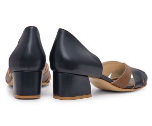 Teresa - Marinho | salto médio 4.5cm