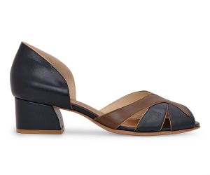 Teresa - Marinho | salto médio 4.5cm