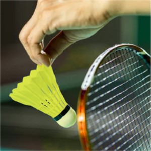 Foto do produto Peteca De Badminton Nylon E Cortiça C/ 6 Un. - Vollo