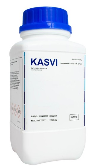 Foto do produto AGAR CONTAGEM DE PLACAS (PCA) - KASVI - 500G (armazenar entre 2 a 25 °C)