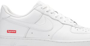 Foto do produto Tênis Nike Supreme x Air Force 1 Low Box Logo - White