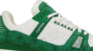 Foto do produto Tênis Louis Vuitton Louis Vuitton Trainer Green Monogram Denim