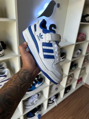 Foto do produto Tênis Adidas Forum 84 Low Bright Blue (PORNTA ENTREGA)