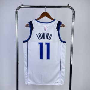 Foto do produto Regata NBA Dallas Mavericks Nike Association Edition Swingman Jersey Branca Kyrie Irving 11