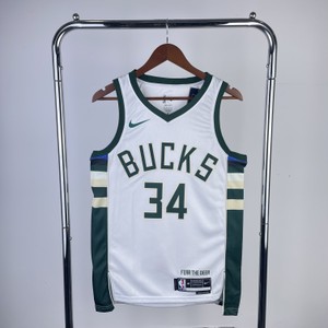 Foto do produto Regata NBA Milwaukee Bucks Nike Association Edition Jersey Giannis Antetokounmpo 34